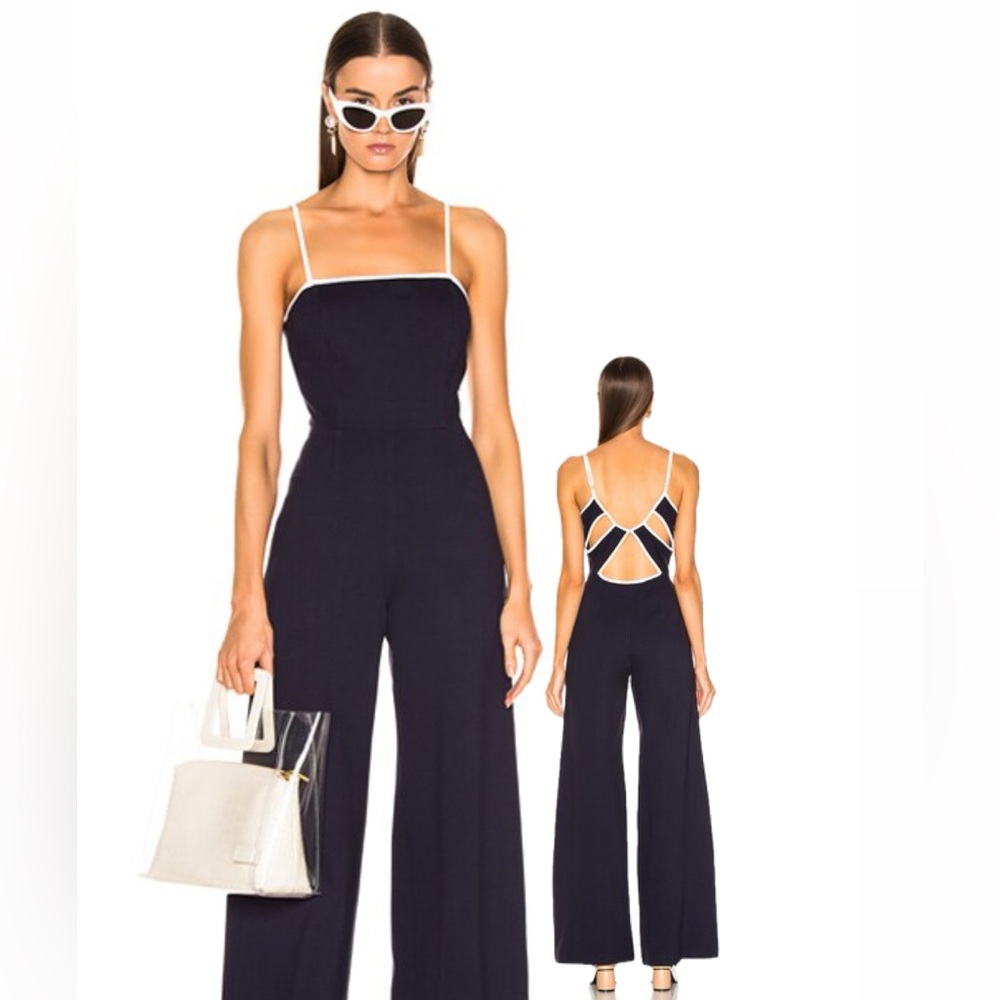 STAUD cut out jumpsuit